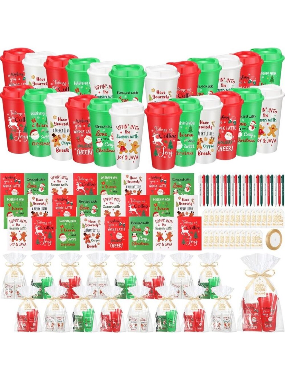 96 Pcs Christmas Gift Sets - Bulk Employee Appreciation & Holiday Gifts